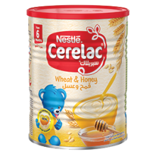 NESTLE CERELAC Infant Cereals with iRON+ WHEAT & HONEY 400g Tin