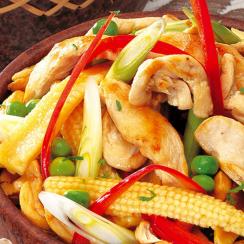 Ginger Chicken with Vegetables
