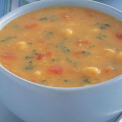 Chickpeas and Tomato Soup