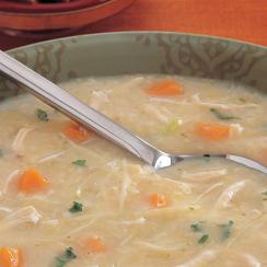 Flaky Chicken Soup