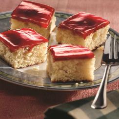Almond with Jam Squares