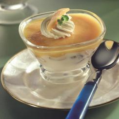 Semolina Cream and Mango Pudding