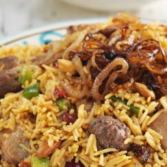 Chicken Kabsa with Sausage