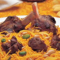 Saudi Rice with Lamb Rice Kabli