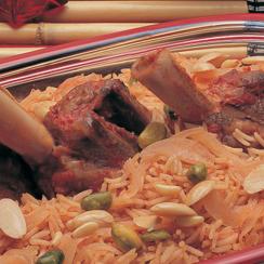 Saudi Rice with Mat and zurbian