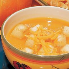 Pumpkin and Cheese Soup