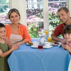 Family breakfast