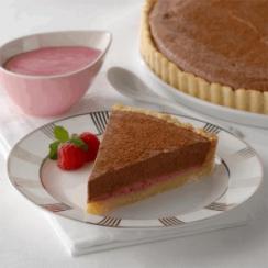 Chocolate Raspberry Tart