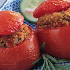 Stuffed Tomato with Frike