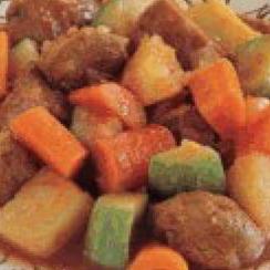 Vegetables with Lamb Stew