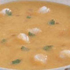 Prawns and Lentil Soup