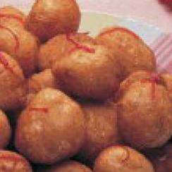 Saudi Sweet Dough Balls - Al Lugaimat