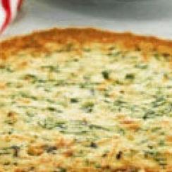 Spicy Crab & Spinach Tart