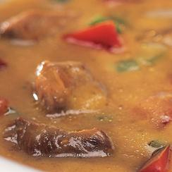 لحم البقر بالكاري على الطريقة الهندية