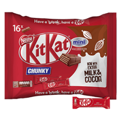 KITKAT® MINI CHUNKY CHOCOLATE WAFER BAG