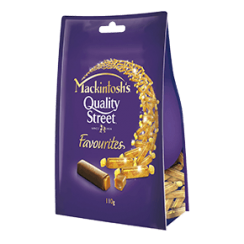 أصابع التوفي المغطاة بالشوكولاتة 20 قطعة - ®Mackintosh® Quality Street