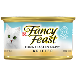 طعام القطط الرطب فانسي فيست بلحم التونة المشوي