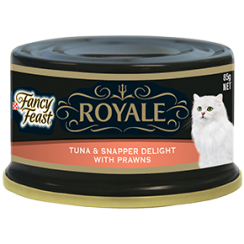 Fancy Feast Royale Tuna &amp; Snapper Delight with Prawn Wet Cat Food