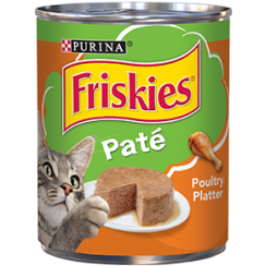 Friskies Wet Can Pate Poultry Platter Cat Food 369g