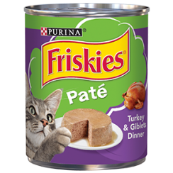 Friskies Wet Can Pate Turkey &amp; Giblets Cat Food 369g