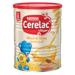 Nestlé® CERELAC Infant Cereals with iRON+ WHEAT &amp; HONEY 400g Tin