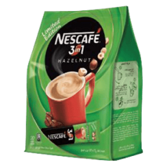 NESCAFÉ® MY CUP® 3 in1 HAZELNUT  (20 sticks)