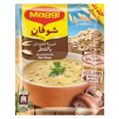 Mushroom Oats Soup