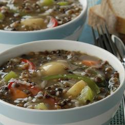 يخنة العدس والخضار