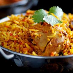 برياني الدجاج على الطريقة السعودية