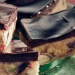 Biscuits and Chocolate Slices