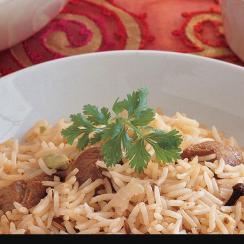 Caraway Rice with Lamb