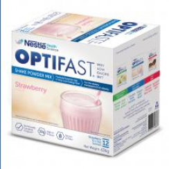 OPTIFAST VLCD SHAKE STRAWBERRY FLAVOUR