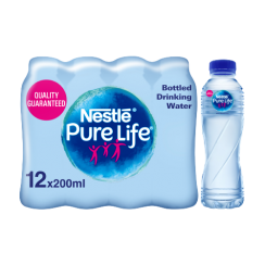 NESTLE Bouteille plastique d'eau plate de 1,5 litres Pure Life