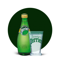 Perrier Sparkling Water, Regular, 330ml Glass Bottle
