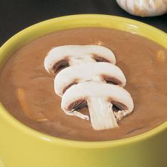 شوربة خلاصة الفطر والبصل