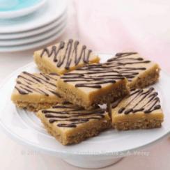 Light Ginger Caramel Oat Slice