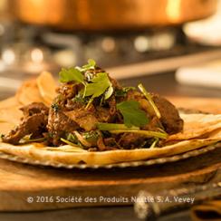 Spicy Lamb Liver and Green Onions