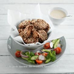 Chick Pea and Walnut Falafel