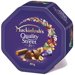 MACKINTOSH&#039;S® QUALITY STREET® Chocolate Tin 850 g